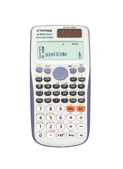 fx-991es زائد الطبعة الثانية العلمية حاسبة متعددة الوظائف