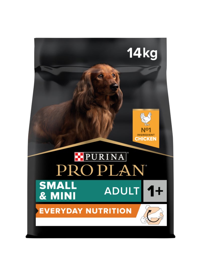 Purina Pro Plan طعام جاف للكلاب البالغة الصغيرة والصغيرة مع الدجاج - Image 1