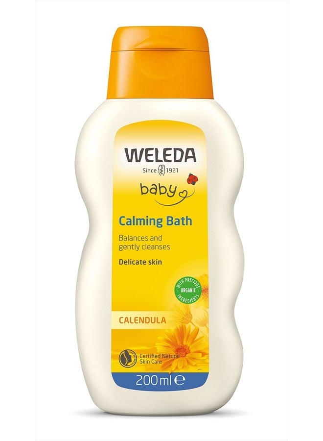 Weleda كريم كاليندولا للاستحمام للأطفال، 6.8 أونصة سائلة - Image 1