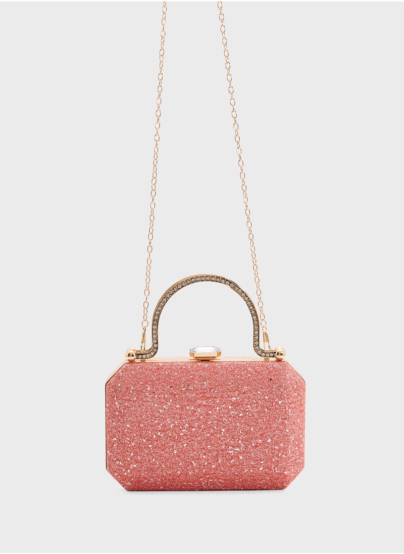 Ella Limited Edition Ladies Sparkly Clutch Bag  - Image 1