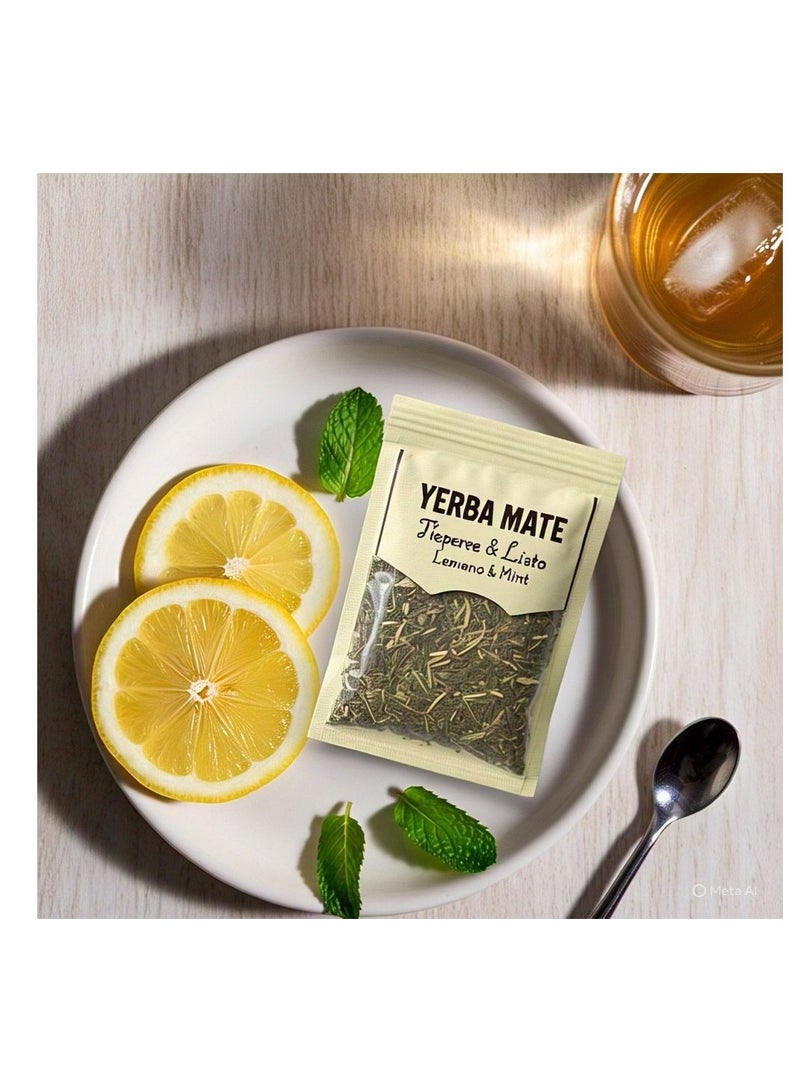 Yerba Mate Pipore Terere Listo Lemon & Mint 500g - Image 3