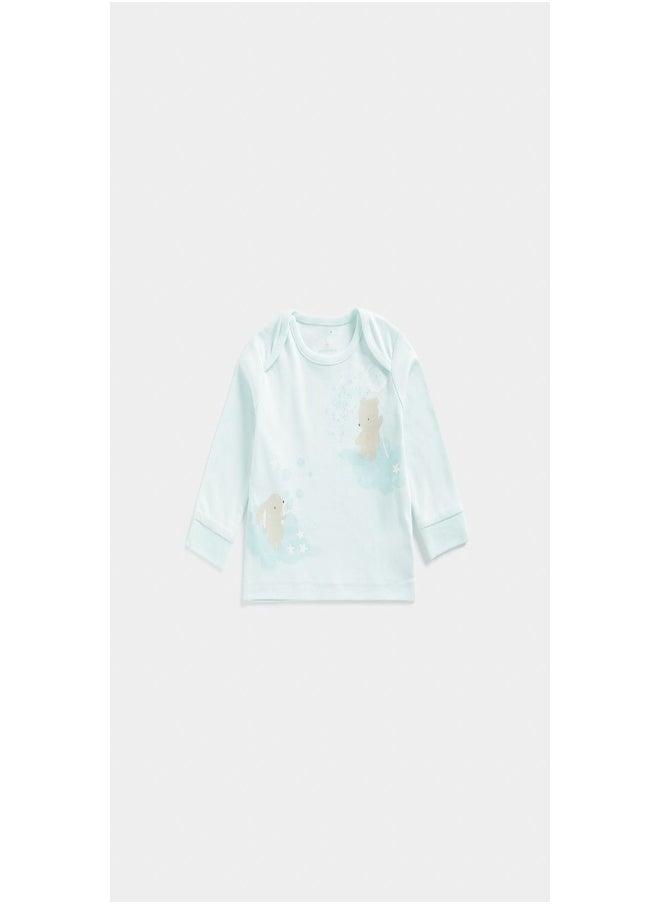 mothercare - Bear and Bunny Baby Pyjamas 2 Pack - Image 1
