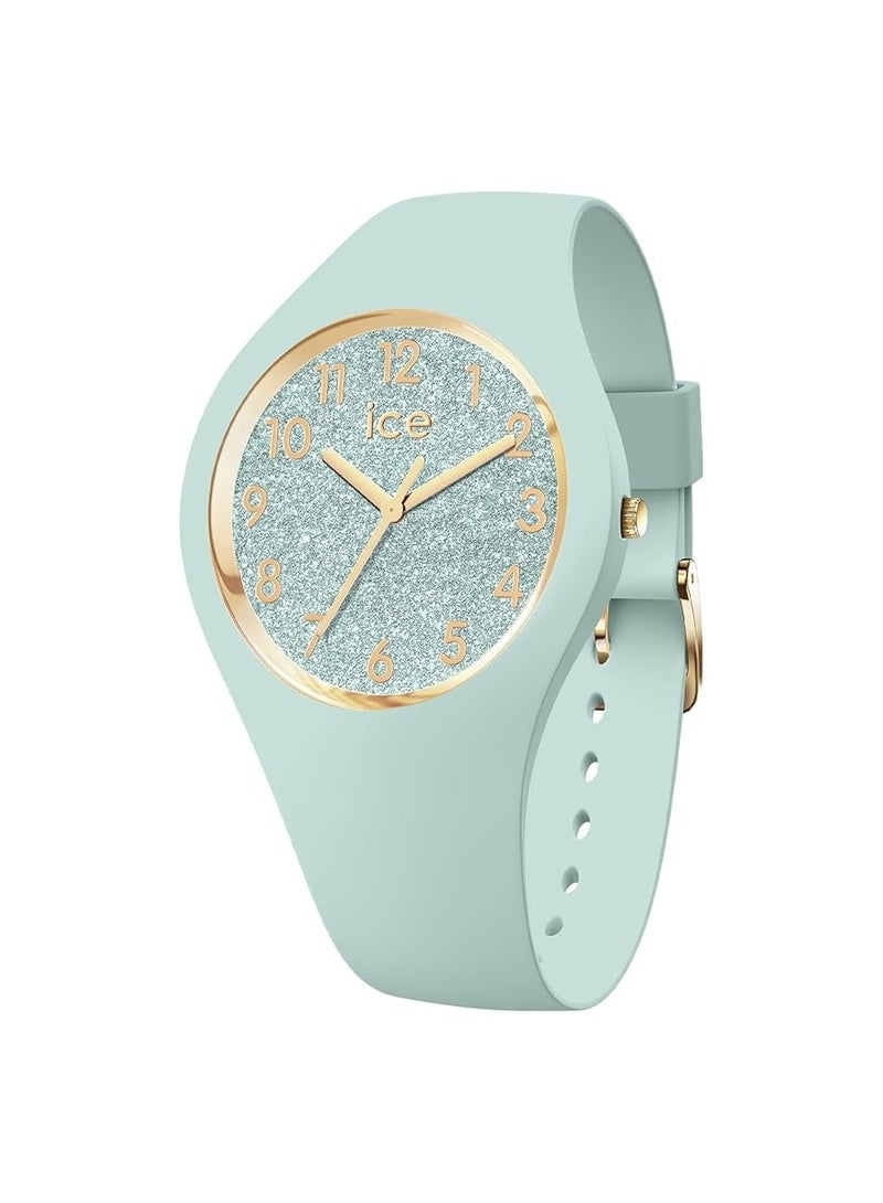 أيس وتش ساعة ICE-WATCH النسائية التناظرية المصنوعة من الكوارتز مع حزام من السيليكون 022571