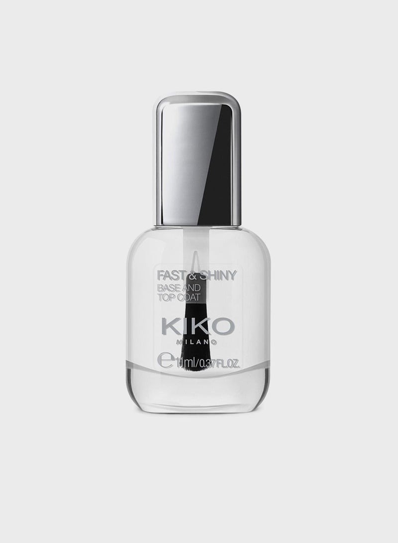 KIKO MILANO Fast & Shiny Base And Top Coat - Image 1