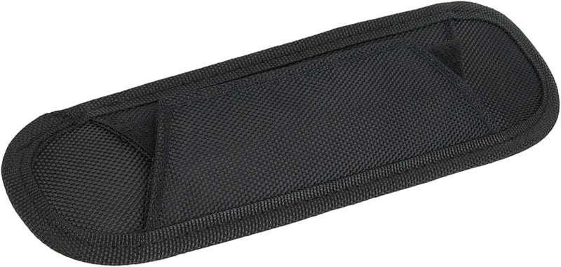 Black Oxford Cloth Camera Bag Strap Pad 23x7cm Alleviate Pressure Durable Replacement - Image 2