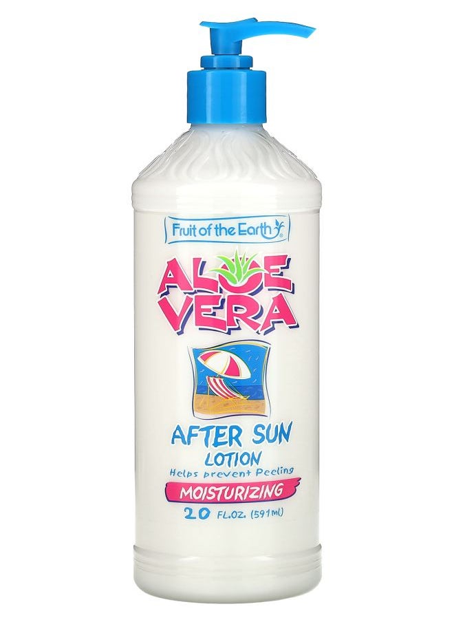 Fruit of the earth Aloe Vera After Sun Lotion 20 fl oz (591 ml) 