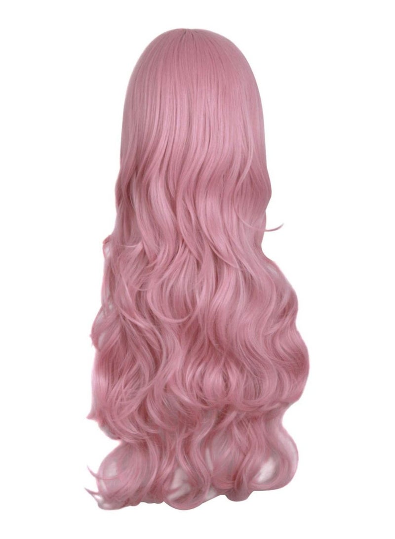 إستيل باروكة شعر مستعار طويل مجعد من الساحرة للسيدات باللون الوردي الفاتح - Image 4