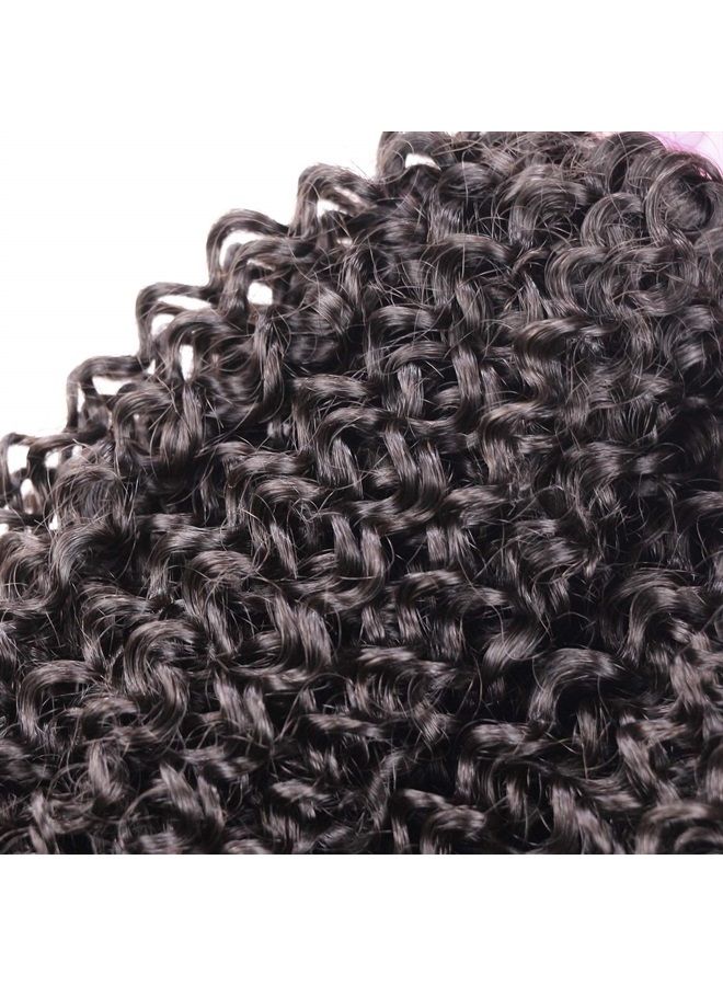 Original Queen 100% Brazilian Unprocessed Virgin Kinky Curly Human Hair Weave 4 Bundles Deep Curly Hair Extensions Mixed Length 8 10 12 14inches - Image 4