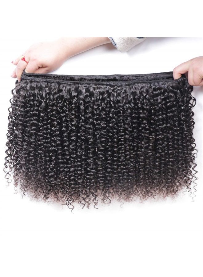 Original Queen 100% Brazilian Unprocessed Virgin Kinky Curly Human Hair Weave 4 Bundles Deep Curly Hair Extensions Mixed Length 8 10 12 14inches - Image 5