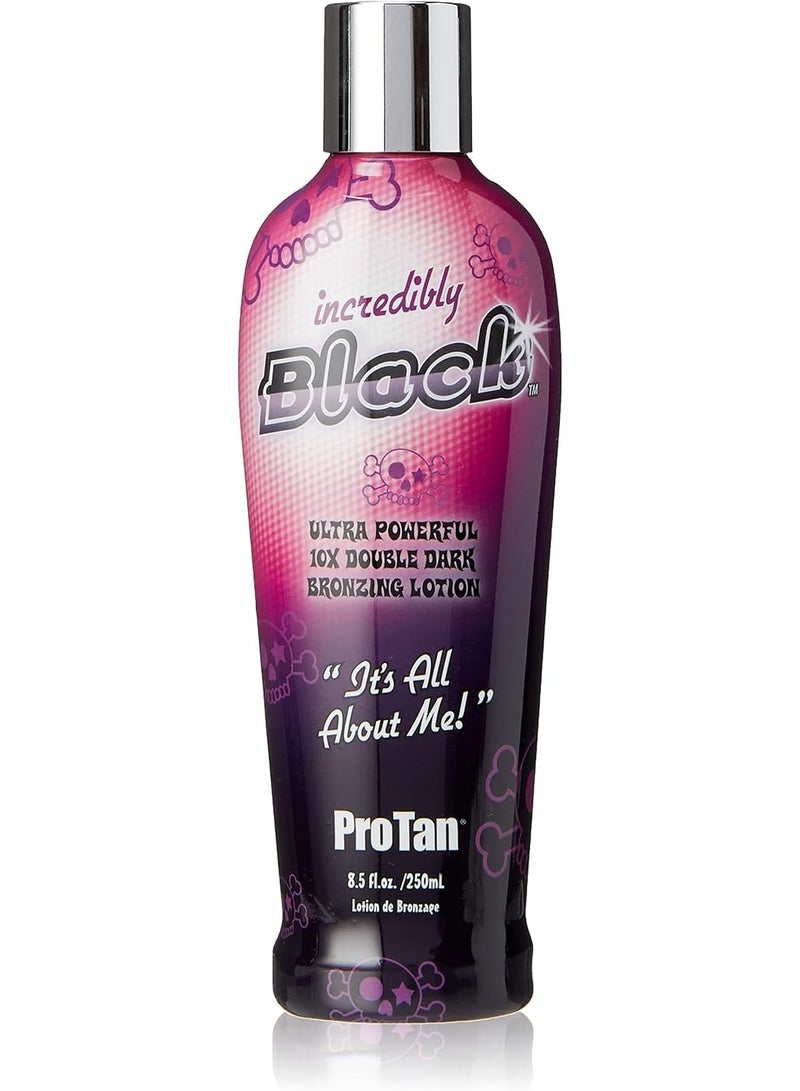 Pro tan PT-00-1088 Pro Tan Incredibly Black Double Dark Bronzing Lotion, 8.5 Ounce - Image 1