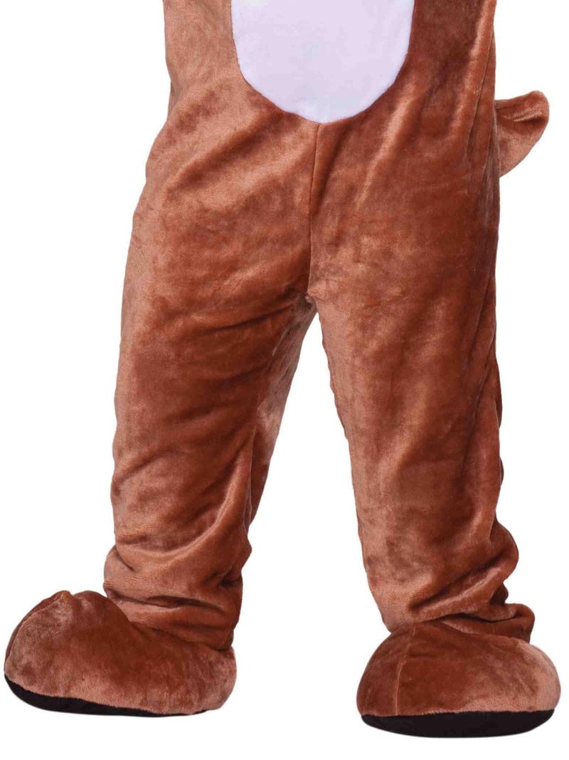 Rubies Forum Novelties by Rubies Deluxe Plush Bulldog Mascot Costume for Events and Halloween, Brown, One Size - Image 3