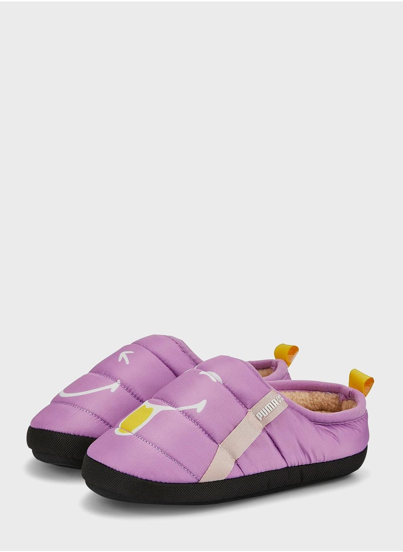 Puma Scuff Smileyworld Kids Slippers