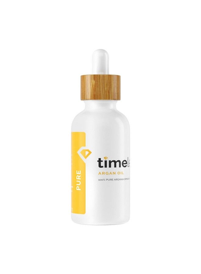 Timeless Skin Care Argan Oil 100% Pure 2 Oz Heal And Repair Dry Skin Hair & Nails Packed With Vitamin E All Natural Recommended For Dry To Normal Skin Types - Image 2