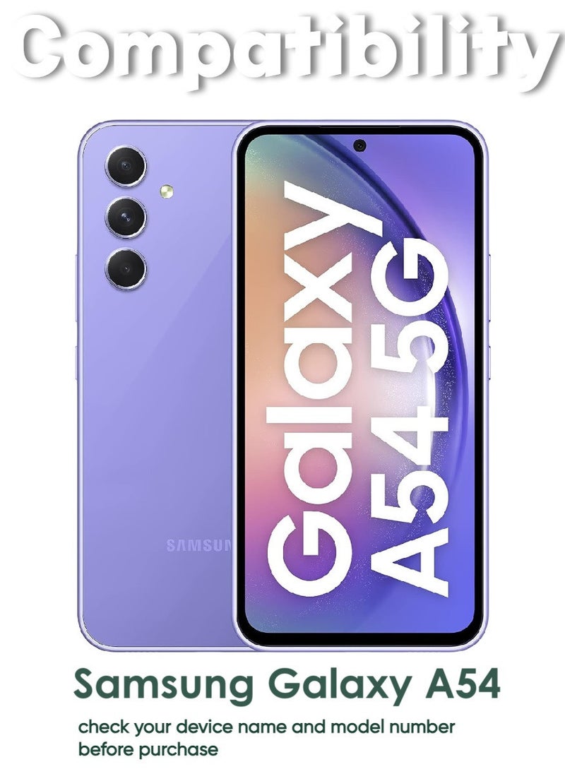 ACLIX 5 Pieces Antistatic ESD Dustproof Premium Quality High Definition Tempered Glass Screen Protector Designed For Samsung Galaxy A54 - Image 3