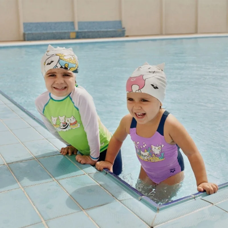 arena Friends Kids Cap Children's White Swimming Cap 003803310