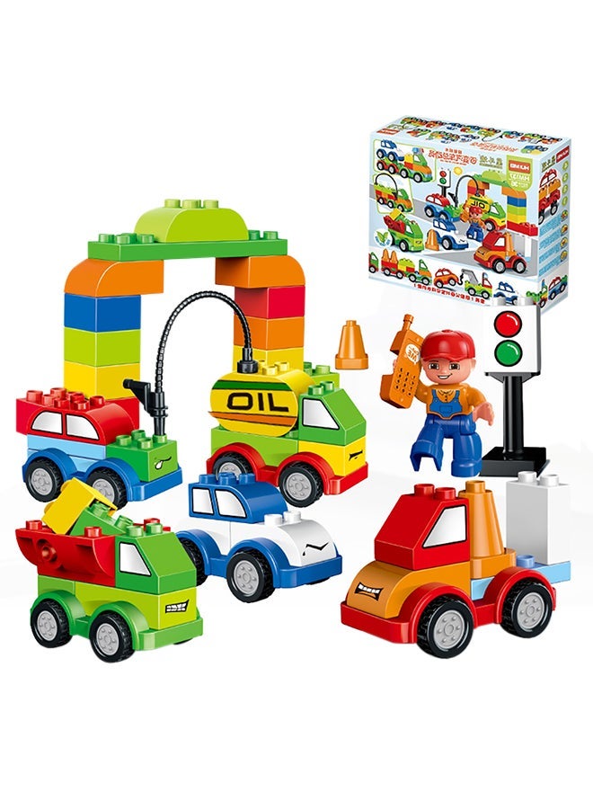 NIBEMINENT 36-Piece General Mobilization Of Automobile Toy Set 31x8x27.8cm  - Image 1