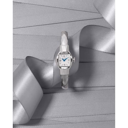 Bulova ساعة بولوفا للسيدات إصدار محدود أمريكية 2 يد فضية من الفولاذ المقاوم للصدأ كواتز سوار: 96L333 - Image 4