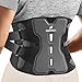 NEENCA Back Brace for Lower Back Pain Relief with Bionic Support System Adjustable Lumbar Support Belt for Men Women with Lumbar Pad Soft Breathable Mesh for Herniated Disc Sciatica Scoliosis - Image 1
