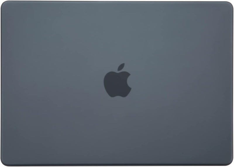 سيفن لاين متوافق مع حافظة MacBook Air 13 بوصة شريحة M2/M3/M4 2022-2025 لـ 13.6 بوصة موديل A2681/A3113/A3240 حافظة صلبة للكمبيوتر المحمول مع غطاء لوحة مفاتيح، (ألياف كربون) أسود - Image 3