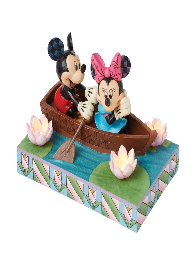 Enesco Disney Traditions Mickey Minnie Love Rowboat Figurine - Image 4