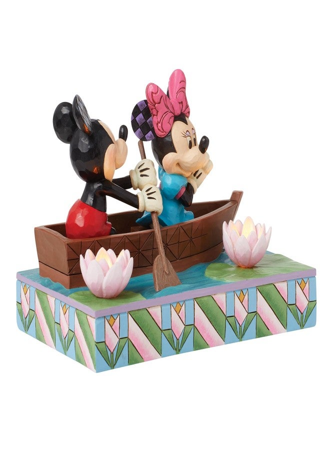 Enesco Disney Traditions Mickey Minnie Love Rowboat Figurine - Image 3