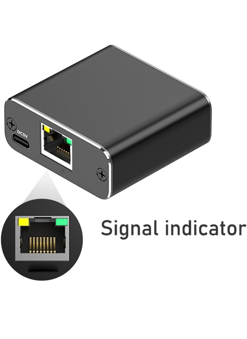 SYOSI - Ethernet Splitter High Speed, 1000Mbps Ethernet Splitter 1 to 2 (2 Devices Simultaneous Networking), Gigabit Internet Splitter with USB Power Cable, LAN Splitter for Cat 5/5e/6/7/8 Cable - Image 1