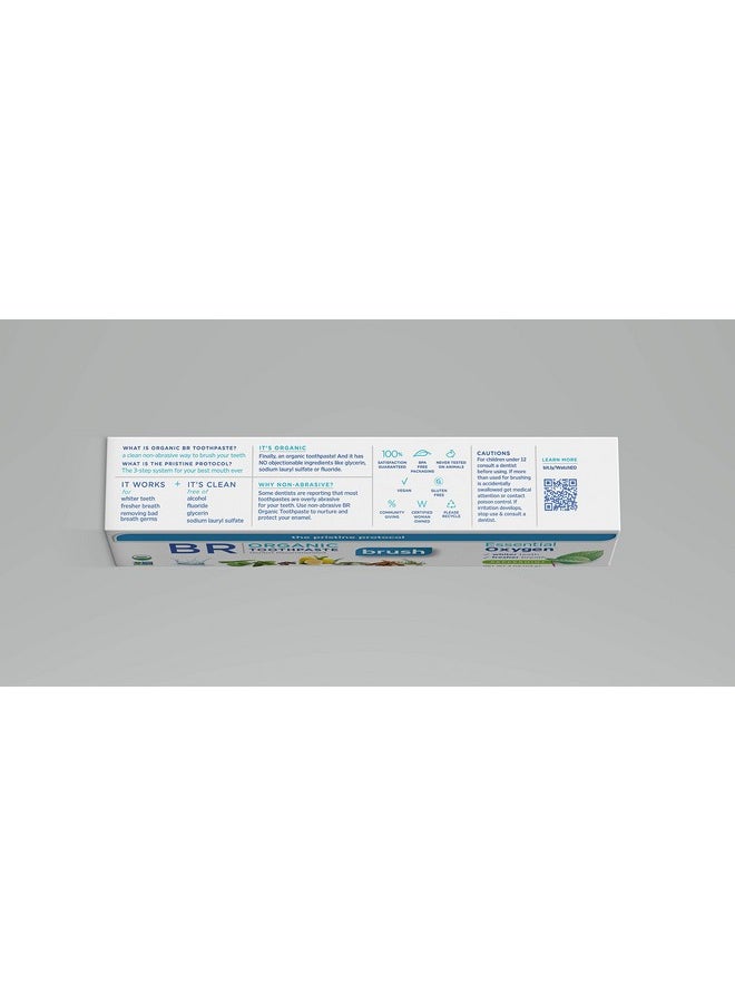 Essential Oxygen - Ssential Oxygen Pristine Protocol A 3Step System (1. Rinse 2. Brush 3. Polish) For Your Best Smile Ever 3 Count Combo Pack - Image 1