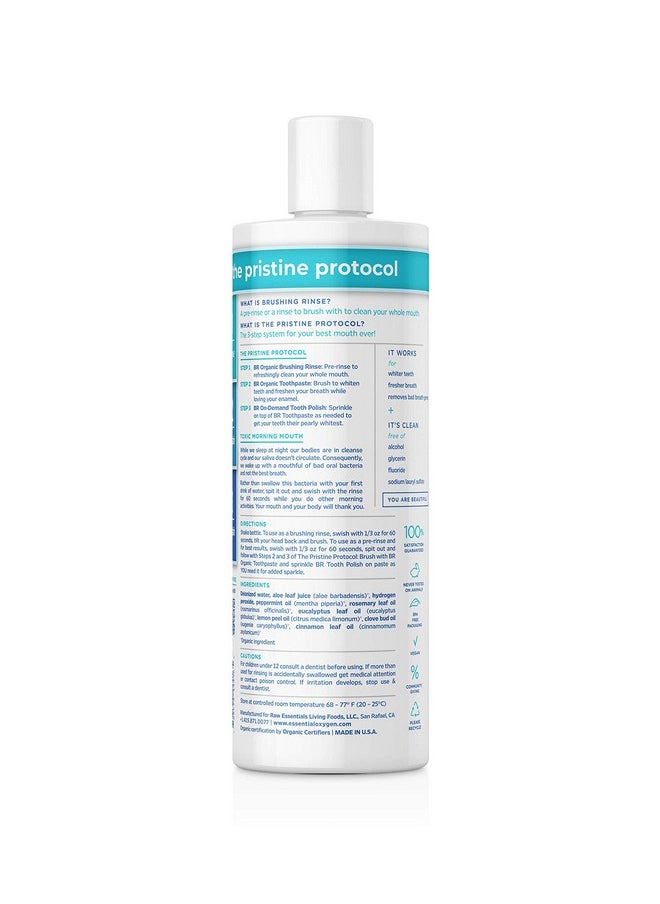 Essential Oxygen - Ssential Oxygen Pristine Protocol A 3Step System (1. Rinse 2. Brush 3. Polish) For Your Best Smile Ever 3 Count Combo Pack - Image 1