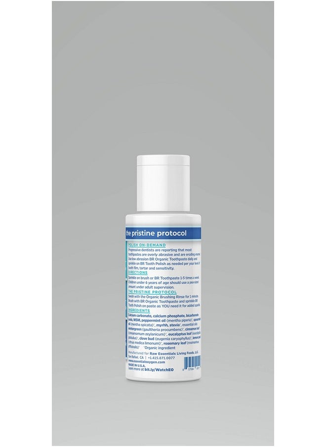 Essential Oxygen - Ssential Oxygen Pristine Protocol A 3Step System (1. Rinse 2. Brush 3. Polish) For Your Best Smile Ever 3 Count Combo Pack - Image 1