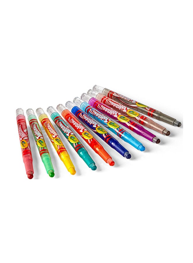 Crayola مصغّر قابل للالتواء 10 ألوان متنوعة - Image 3
