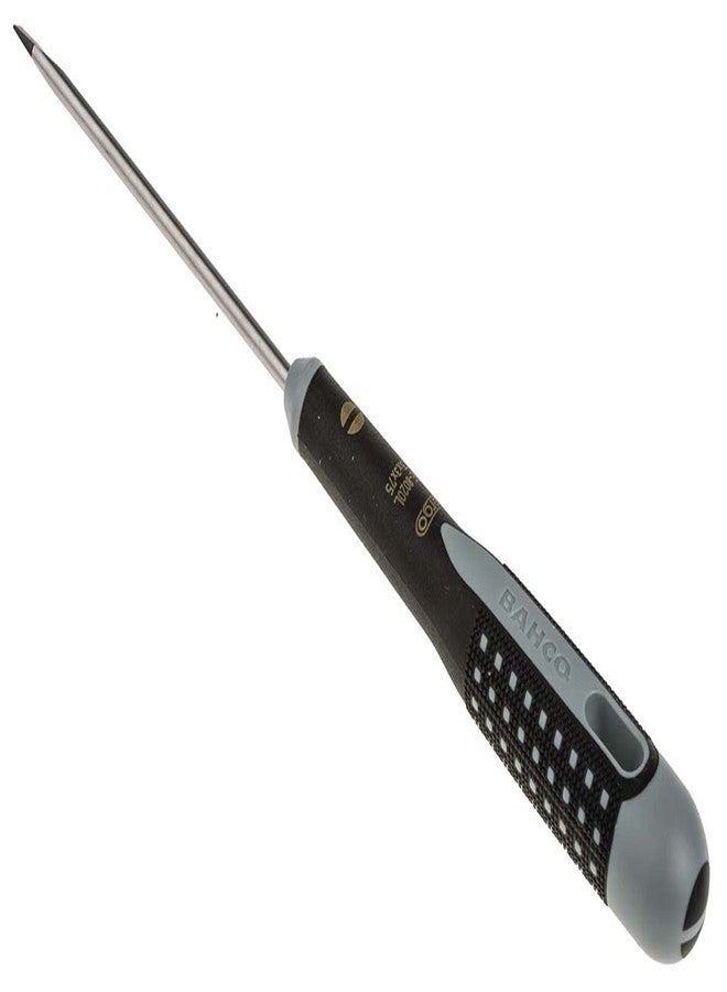 BAHCO BE-8020L 6 Inch Overall Length Ergo Slotted Screwdriver with 1/8 Wide Cabinet Tip and 3 Inch B - Image 2