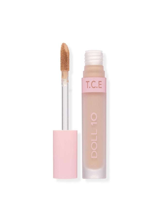 DOLL 10 NO. T.C.E This Covers Everything Super Coverage Concealer With Peptides (Light/Medium, 0.33 oz) - Image 1