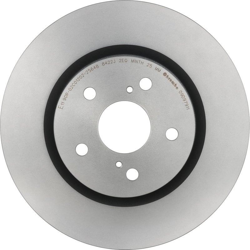 Brembo بريمبو 09.D979.11 قرص فرامل أمامي مهوى ومغطى بطبقة UV لسيارات لكزس/تويوتا - Image 3