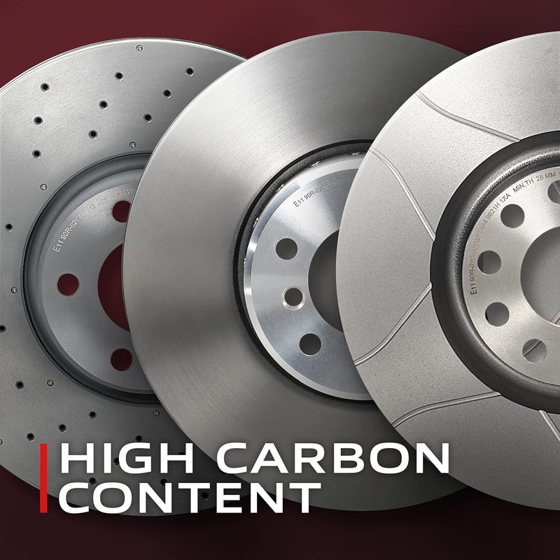 Brembo بريمبو 09.D979.11 قرص فرامل أمامي مهوى ومغطى بطبقة UV لسيارات لكزس/تويوتا - Image 4