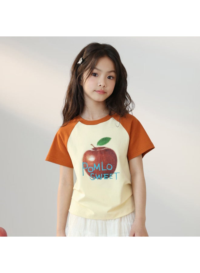Luson Chen Dazhu Uni Short Sleeve T-shirt Xinjiang Cotton Summer New Cool Feeling Half Sleeve Boys Big Kids Top - Image 2