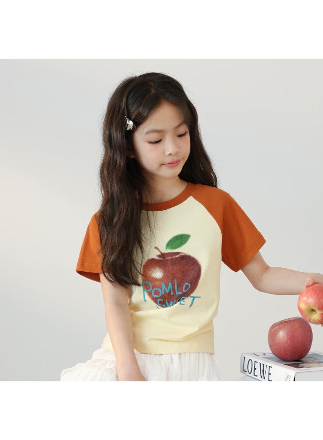 Luson Chen Dazhu Uni Short Sleeve T-shirt Xinjiang Cotton Summer New Cool Feeling Half Sleeve Boys Big Kids Top - Image 4