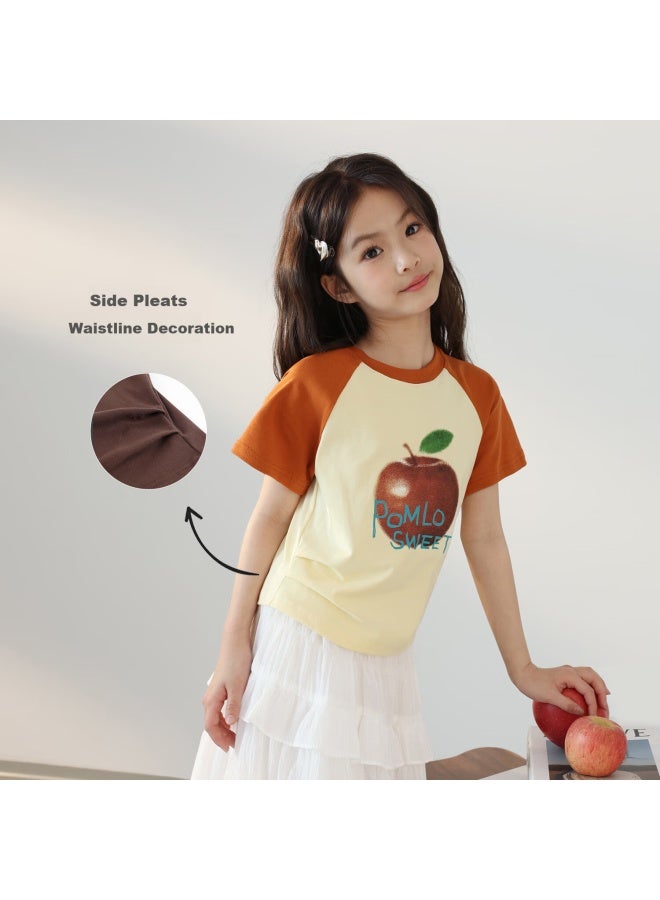 Luson Chen Dazhu Uni Short Sleeve T-shirt Xinjiang Cotton Summer New Cool Feeling Half Sleeve Boys Big Kids Top - Image 1