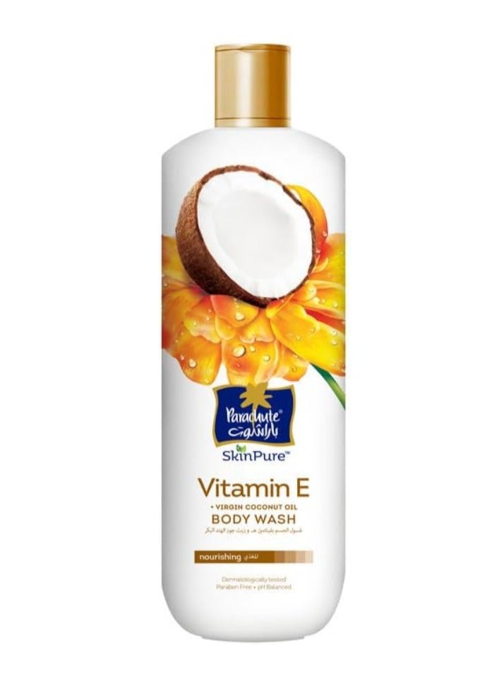 Parachute Skin Pure Vitamin E Virgin Coconut Oil Body Wash - Nourishing 400ml