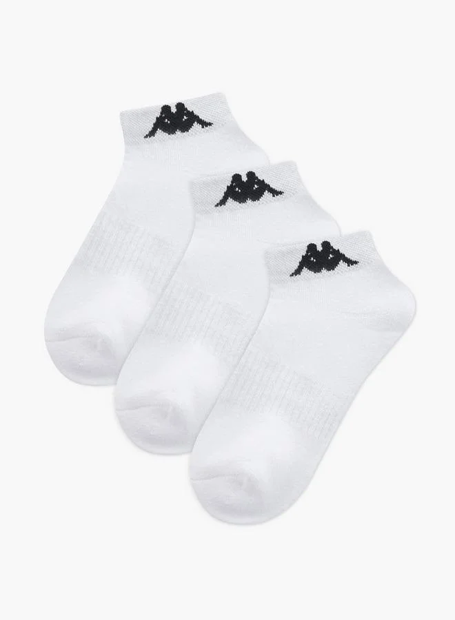 كابا طقم جوارب كابا بطبعة شعار بطول الكاحل من  قطع