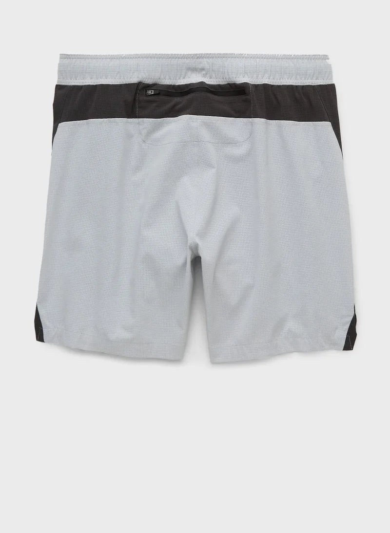 American Eagle Drawstring Pocket Detail Shorts