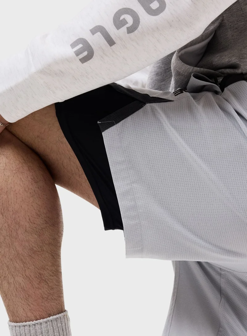 American Eagle Drawstring Pocket Detail Shorts
