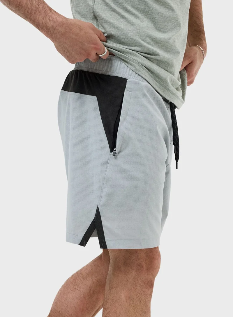 American Eagle Drawstring Pocket Detail Shorts