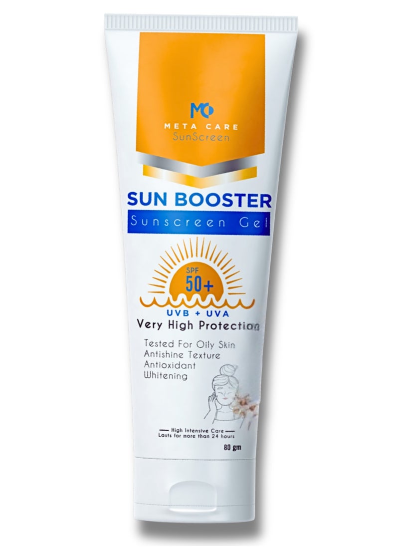 Meta Care - Sun Booster Sunscreen Gel spf50+ 80 gram - Image 1