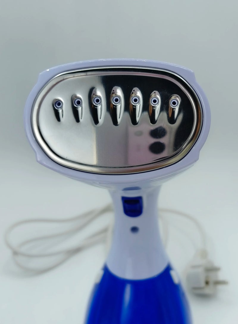 DIFEI Handheld Garment Steamer DF-019 – 1100W Portable Clothes Steamer with Temperature Control, 200ml Tank, 25s Fast Heat-Up, 12 Min Continuous Steam, Anti-Dry Burning Protection – Blue - Image 4
