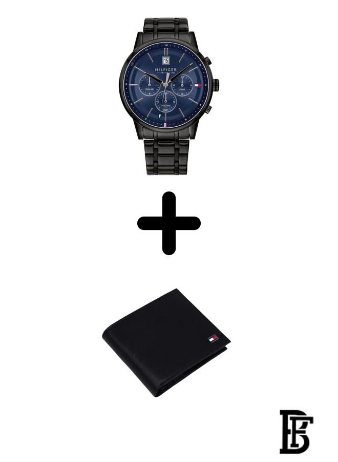 TOMMY HILFIGER Tommy Hilfiger Chronograph Watch 1791633 + Tommy Wallet  - Image 1