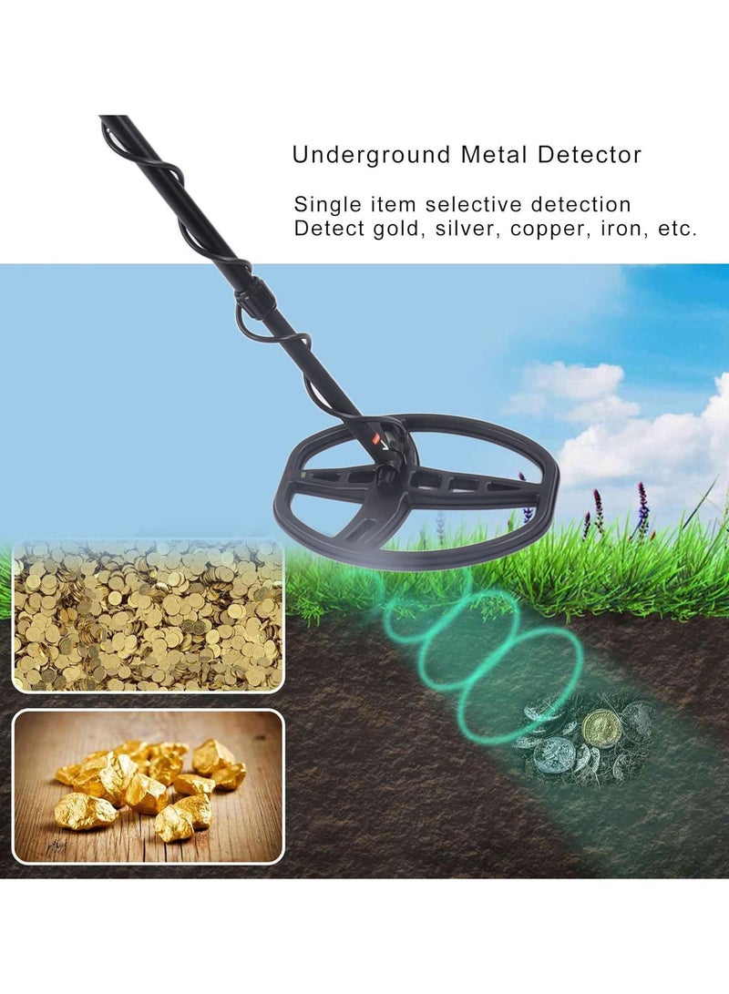 GGOOT Underground Metal Detector, High Sensitivity 5 Modes Disc Metal Finder, Handheld Metal Detector with Mounting Tools, Portable Design, Suitable for Outdoor, Adventure, Camping, Hiking  - Image 3