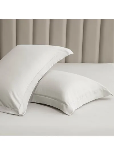 Donetella Microfiber Pillowcases 2-Pcs Soft Pillow Cover With Envelope Closure (Without Pillow Insert),Warm Grey