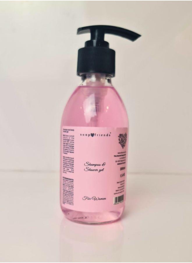 Soap&Friends - Soap&Friends Exclusive 2in1 Shampoo/Gel For Women 200 ml - Image 1
