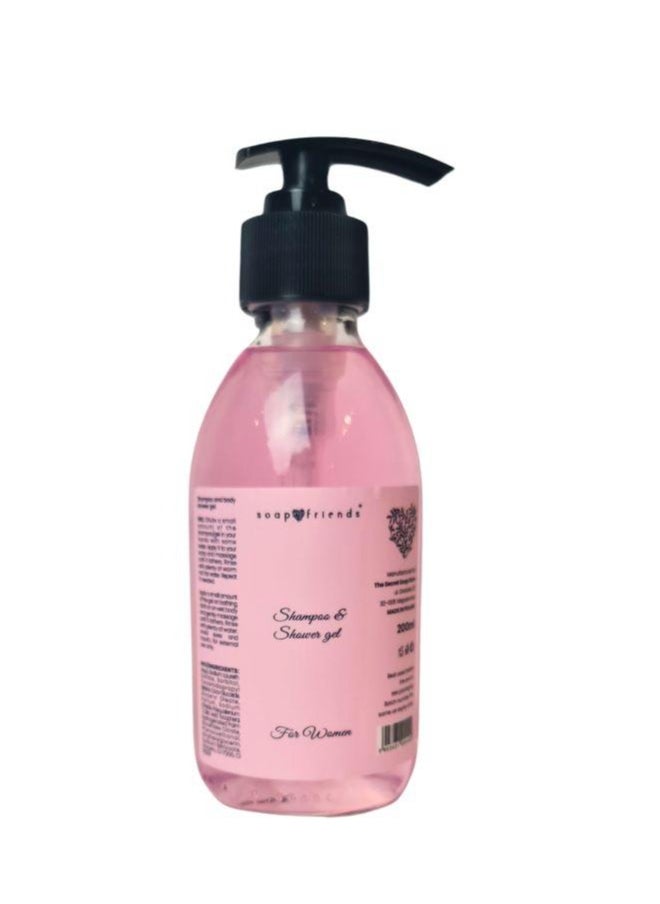 Soap&Friends - Soap&Friends Exclusive 2in1 Shampoo/Gel For Women 200 ml - Image 1