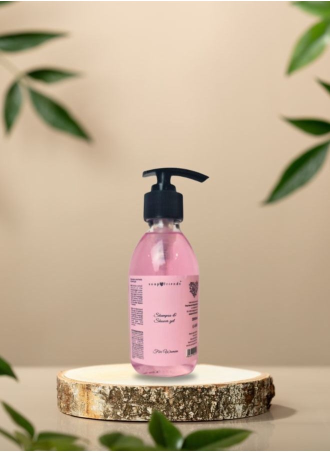 Soap&Friends - Soap&Friends Exclusive 2in1 Shampoo/Gel For Women 200 ml - Image 1